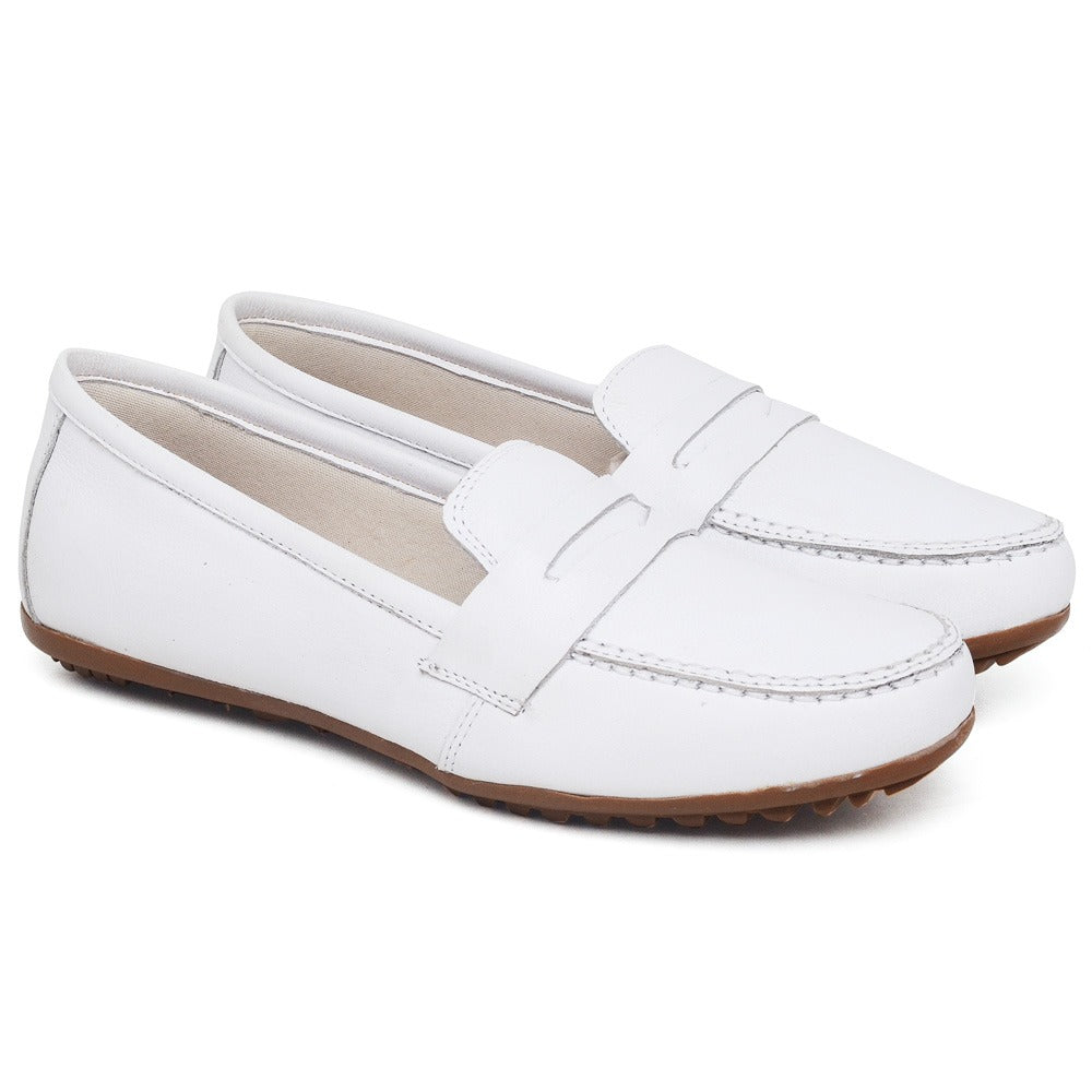 Mocassim Comfort Branco