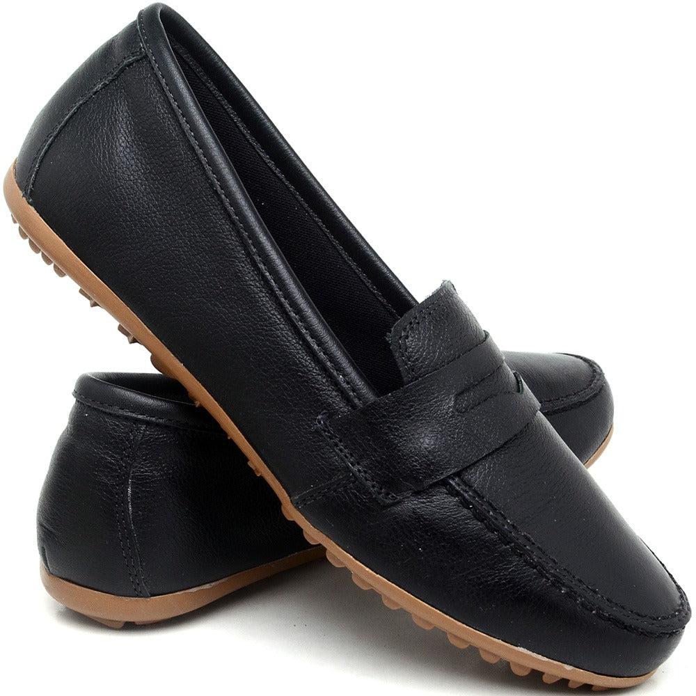 Mocassim Comfort Preto